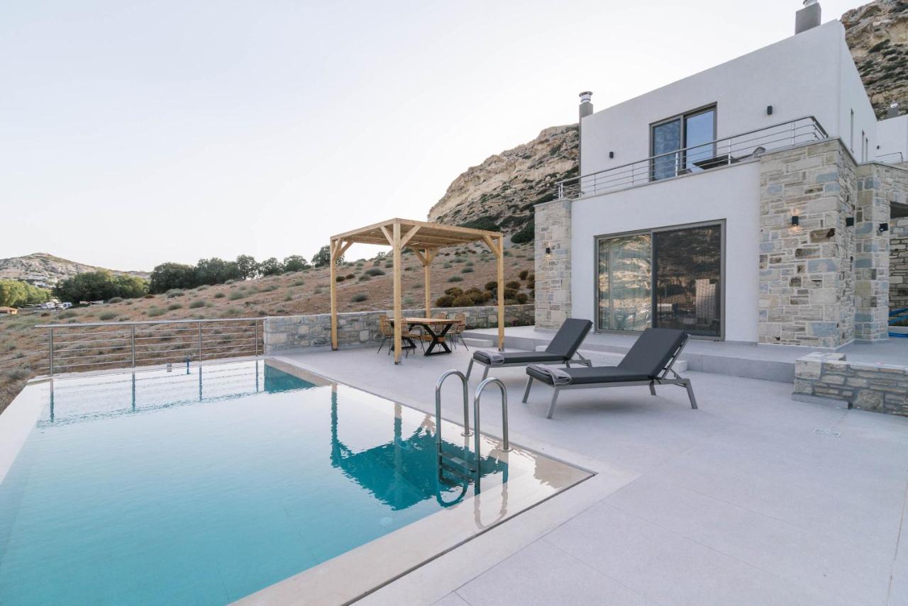 Luxury Villas Ammos In Style Матала Экстерьер фото