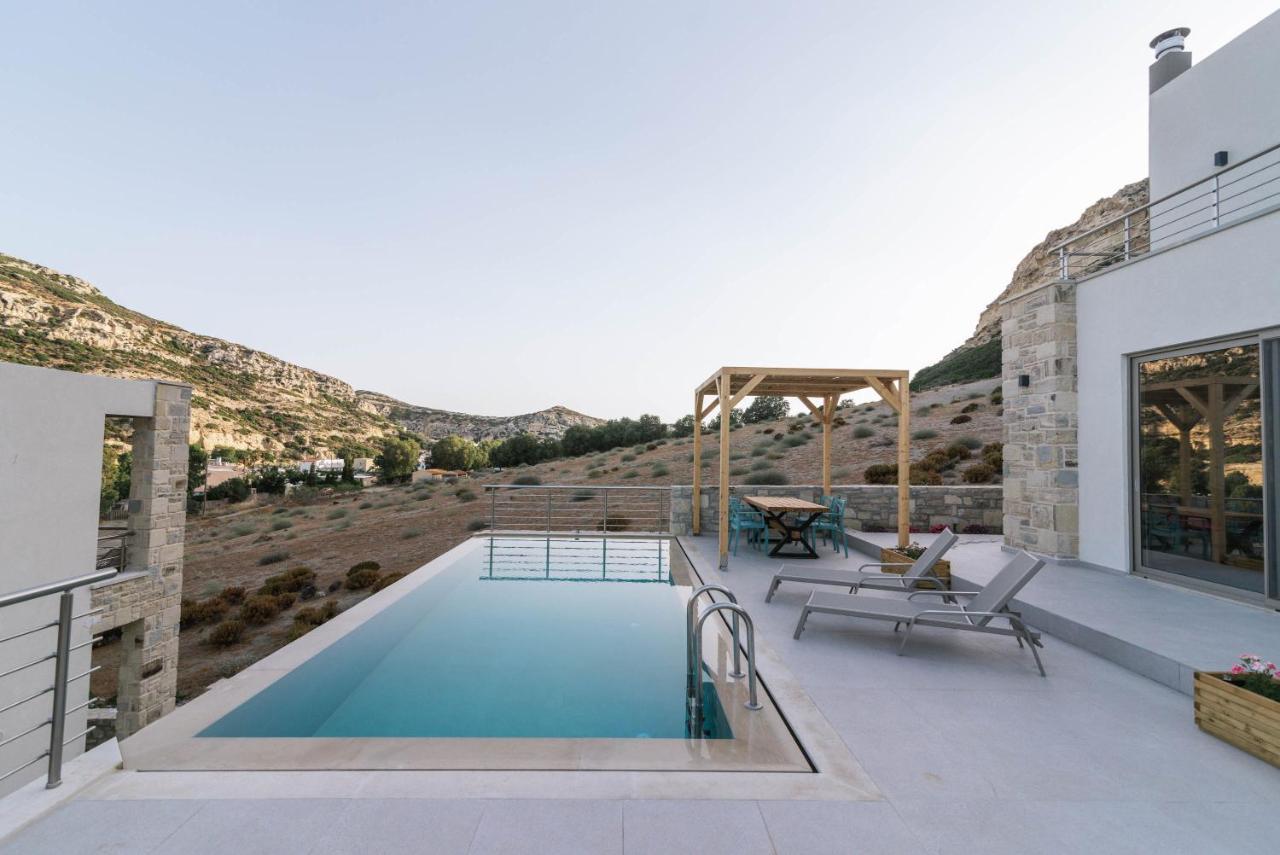 Luxury Villas Ammos In Style Матала Экстерьер фото