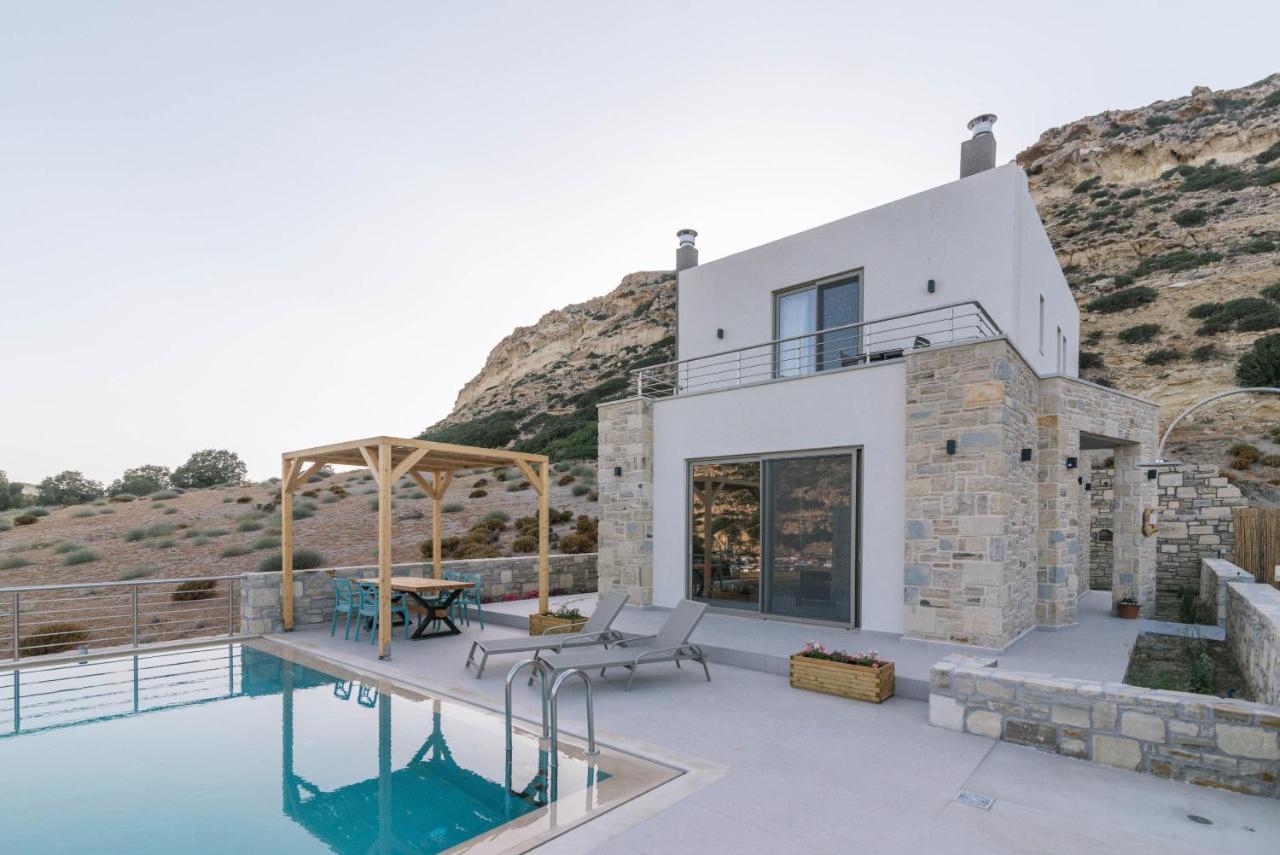 Luxury Villas Ammos In Style Матала Экстерьер фото